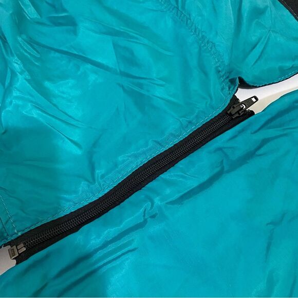 VINTAGE 10X Gore-Tex Men's Size L 90s Blue Black Rainwear USA Made Jacket Coat - Picture 5 of 14